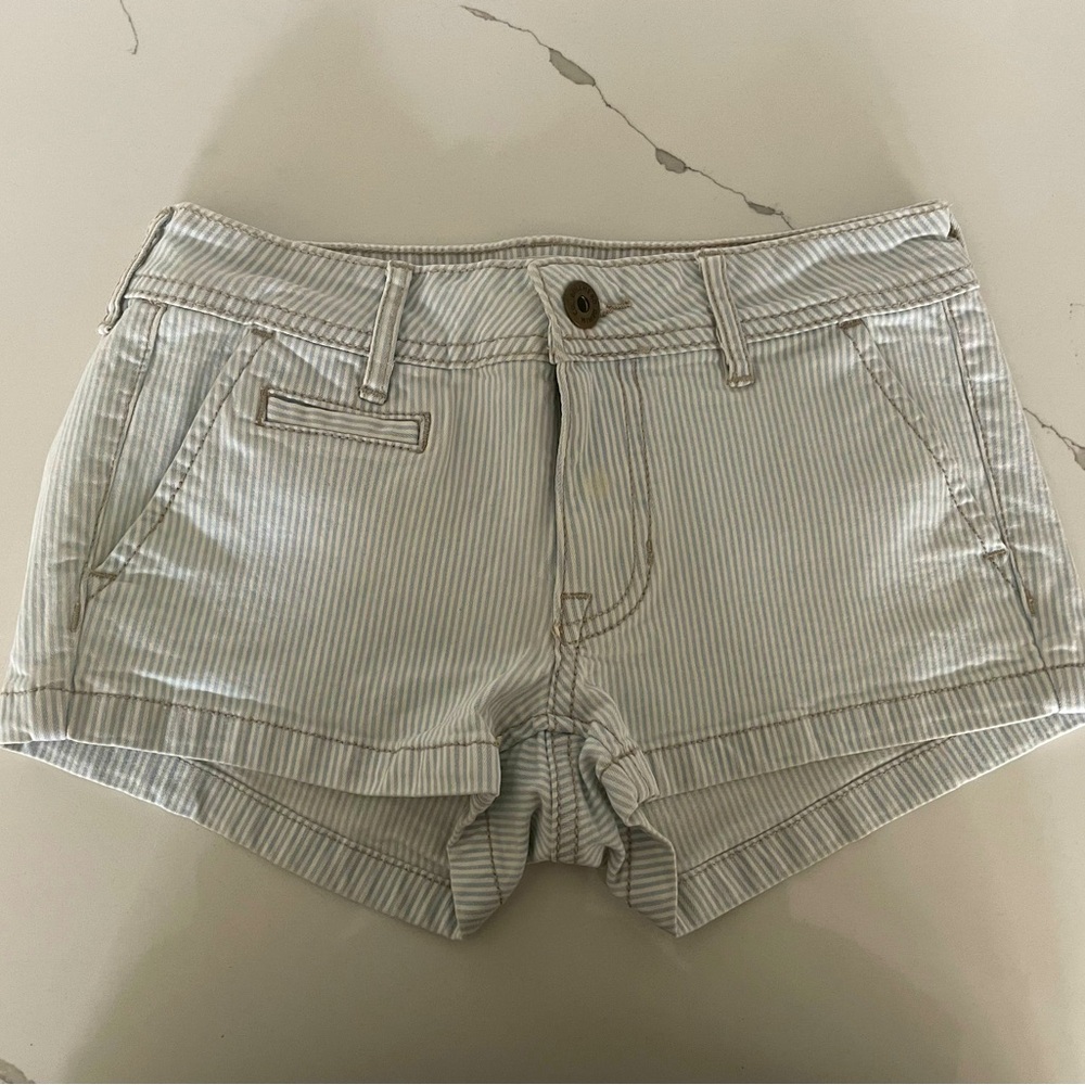 Bullhead Denim Stripped Shorts Size 0